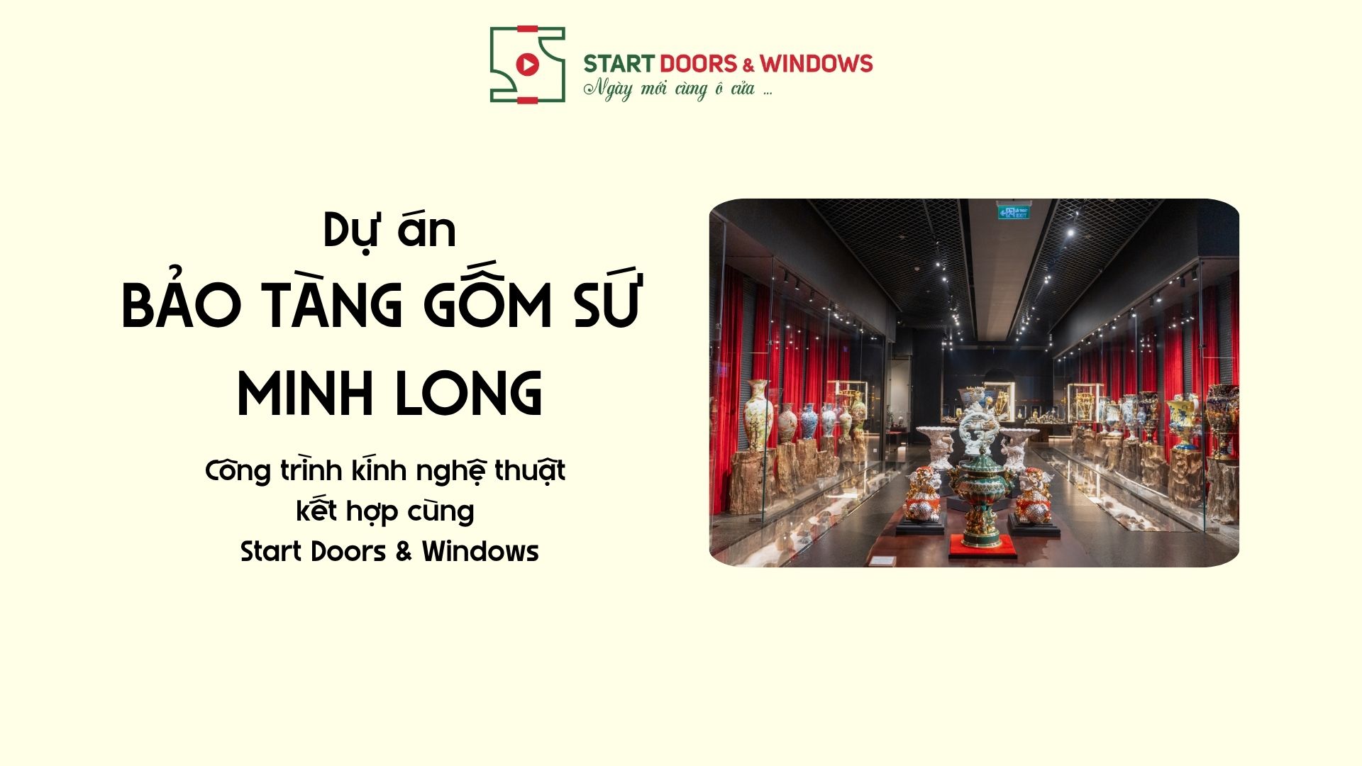 Dự án bảo tàng gốm sứ Minh Long