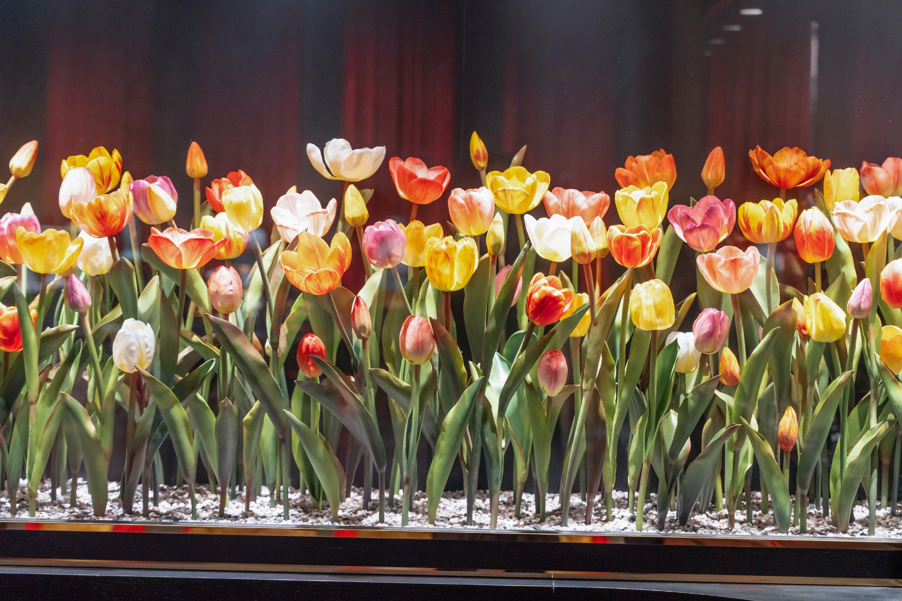 Các bề mặt kính được xử lý tiết chế nhằm duy trì sự liền mạch của tầm nhìn