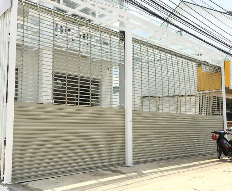 cửa cuốn song ngang