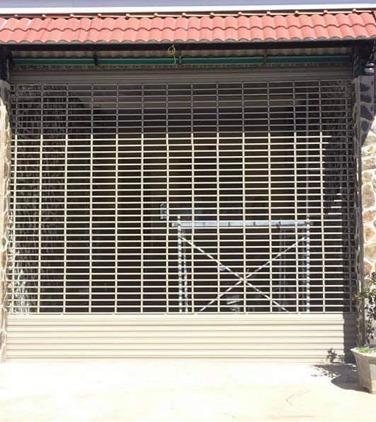 cửa cuốn song ngang