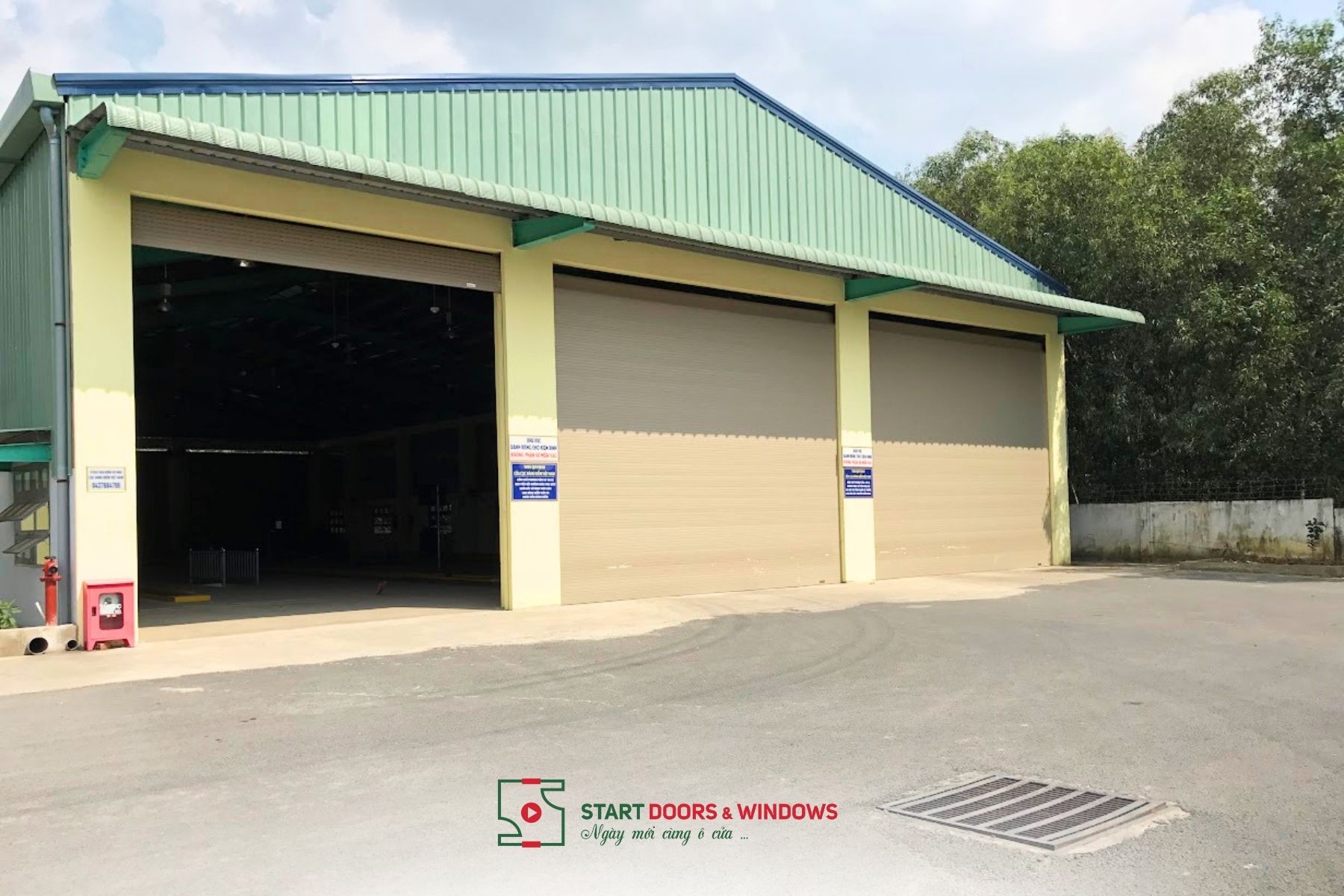 Cửa UPVC – giải pháp cho khu văn phòng và khu lưu trú