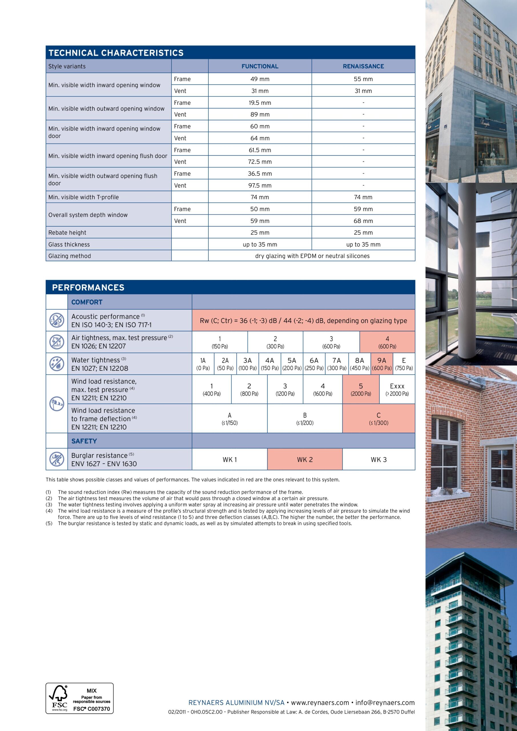 catalogue nhôm Reynaers