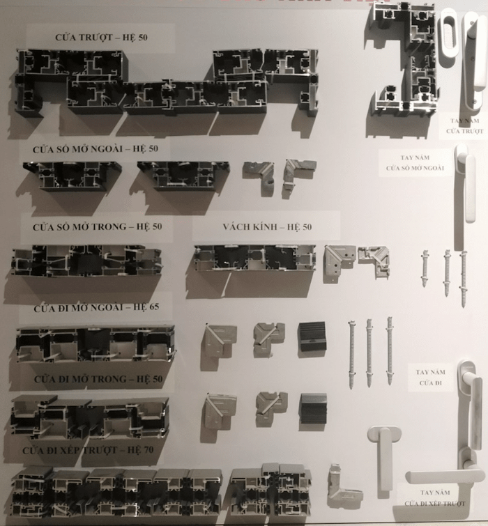 catalogue nhôm schuco