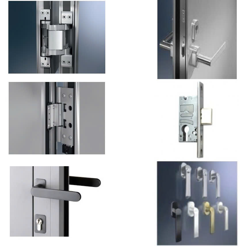 mặt cắt nhôm schuco
