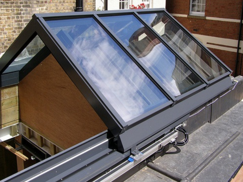 cấu tạo mái trượt lấy sáng