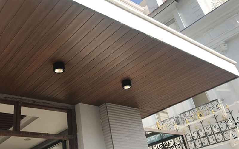 Ốp trần lam gỗ nhựa composite