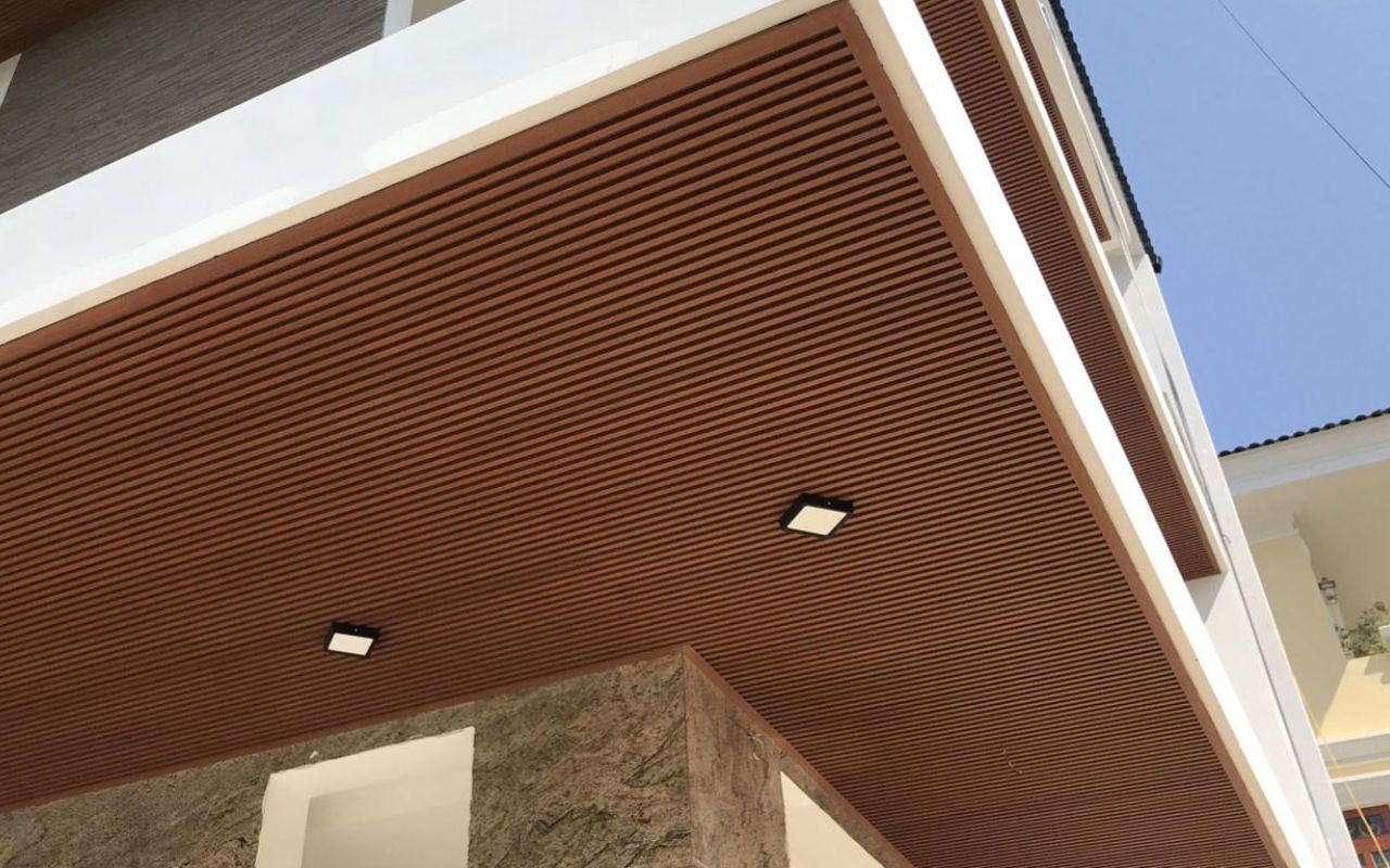 Ốp trần lam gỗ nhựa composite
