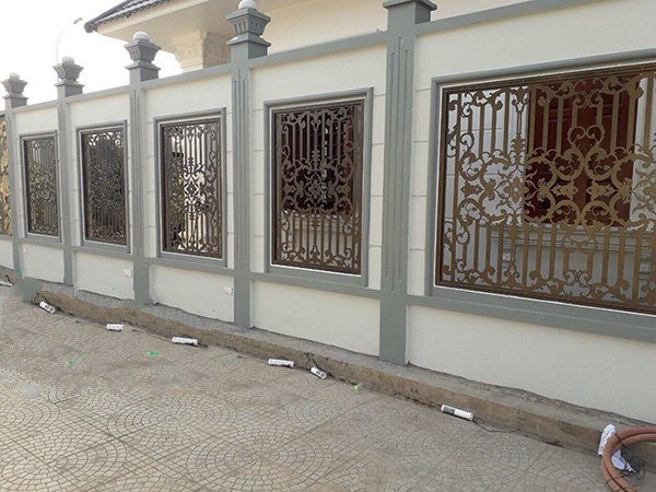 Hàng Rào Hoa Văn Nghệ Thuật CNC