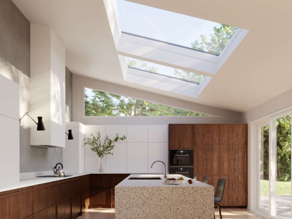 cửa sổ mái kính skylight