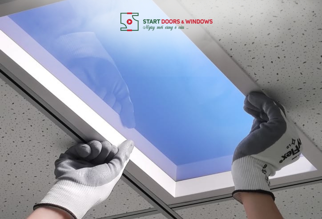 Bảo trì và sửa chữa mái kính Skylight
