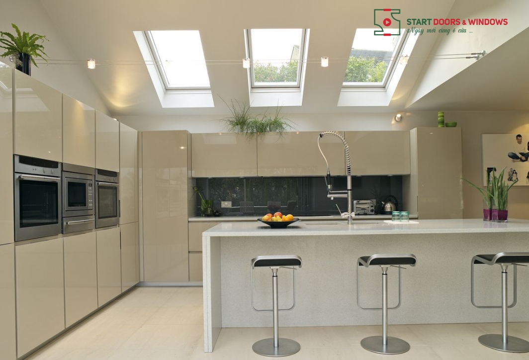 Mái kính giếng trời Skylight