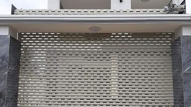 các loại cửa cuốn khe thoáng