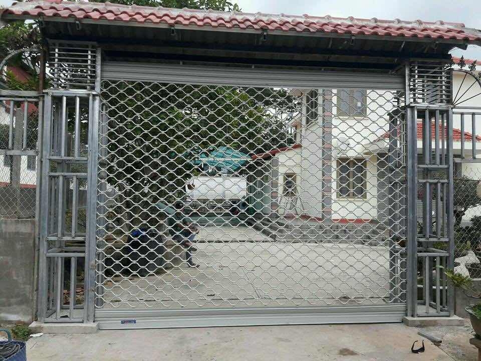 cửa cuốn thép mắc võng