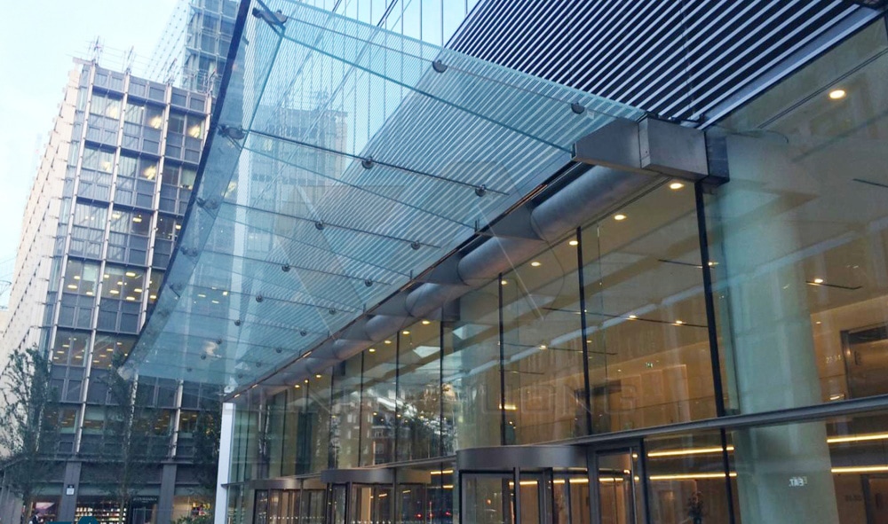 Bảo trì thay thế mái kính Canopy