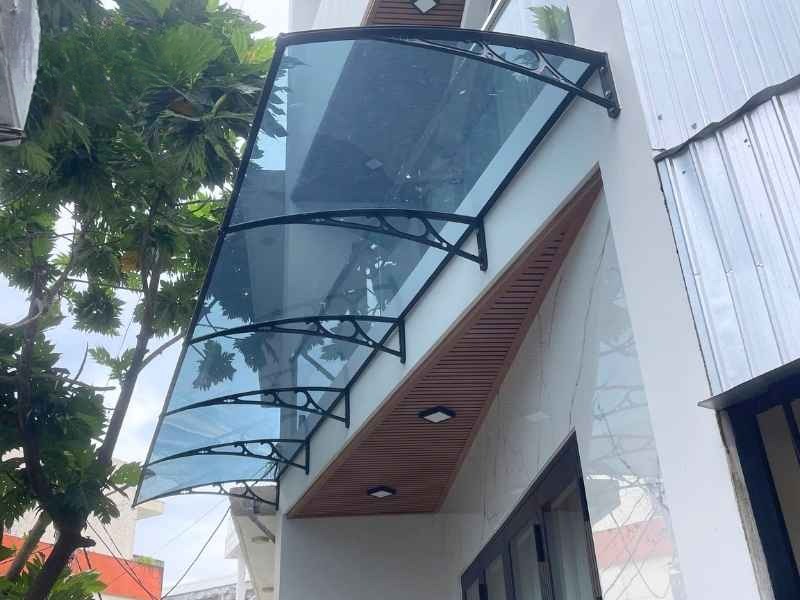 Bảo trì thay thế mái kính Canopy
