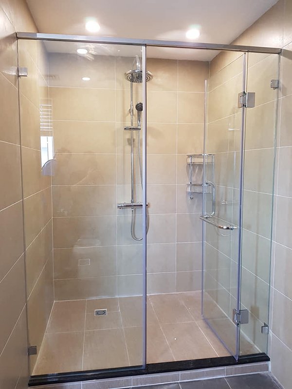cửa kính cường lực nhà tắm