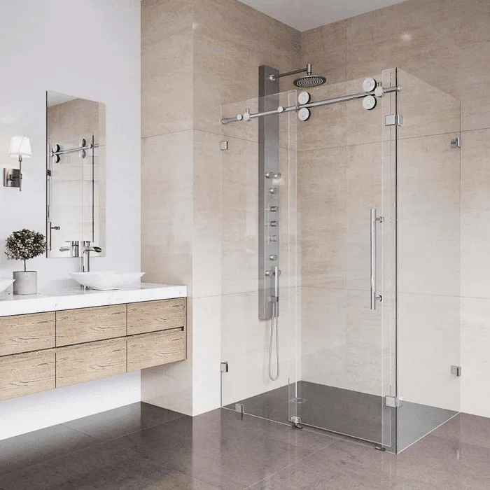 cửa kính cường lực nhà tắm