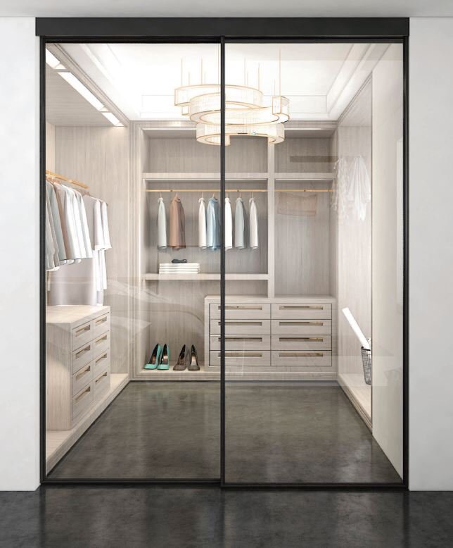 cửa lùa slim 2 cánh