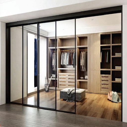 cửa lùa slim 4 cánh