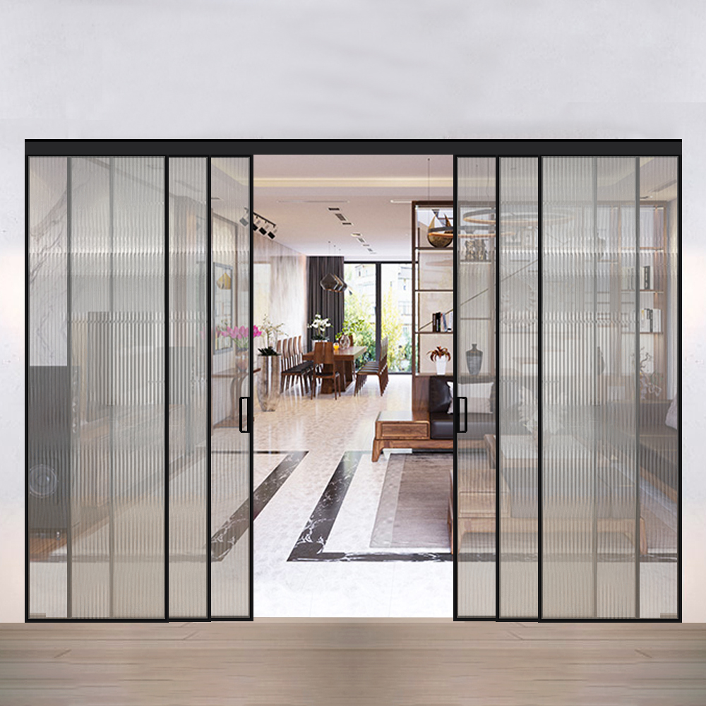 cửa xếp trượt slim