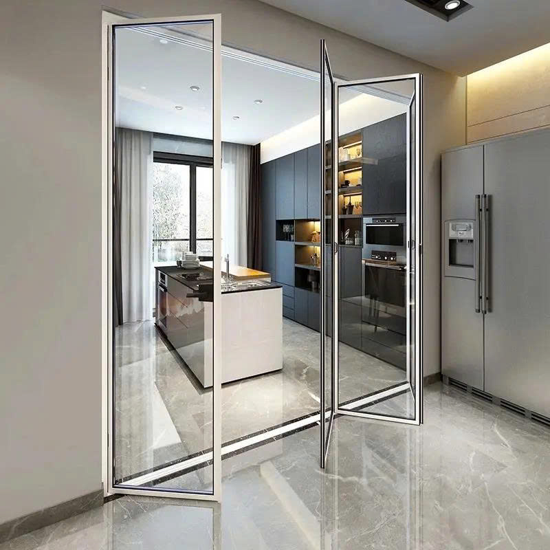 cửa xếp trượt slim