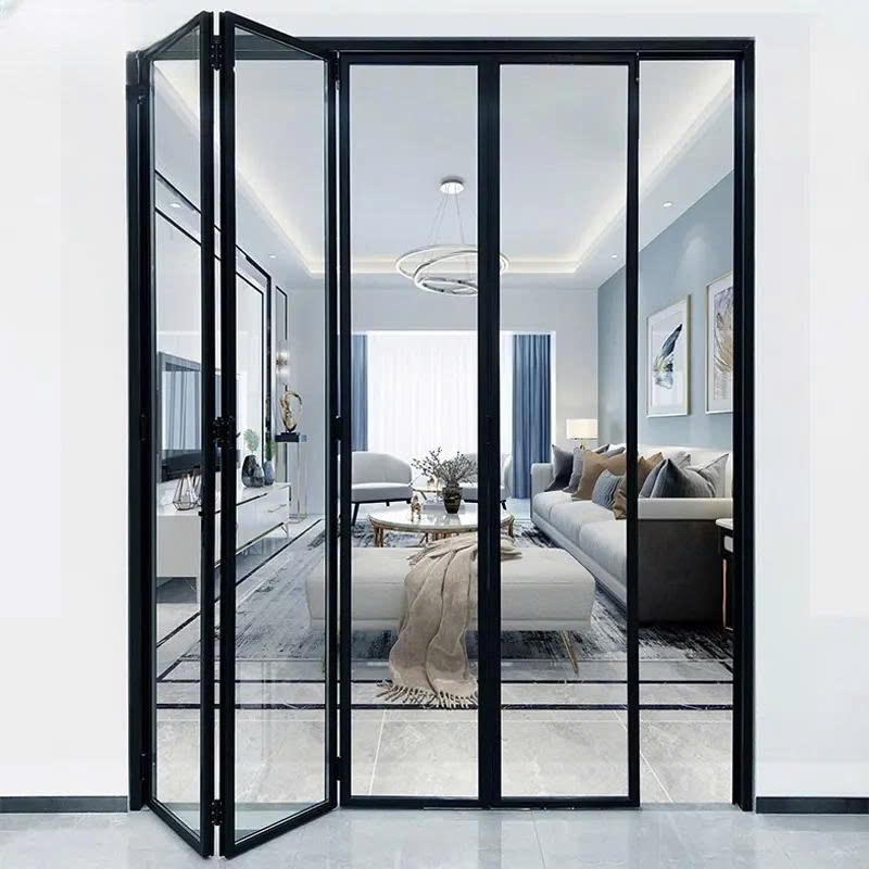 cửa xếp trượt slim