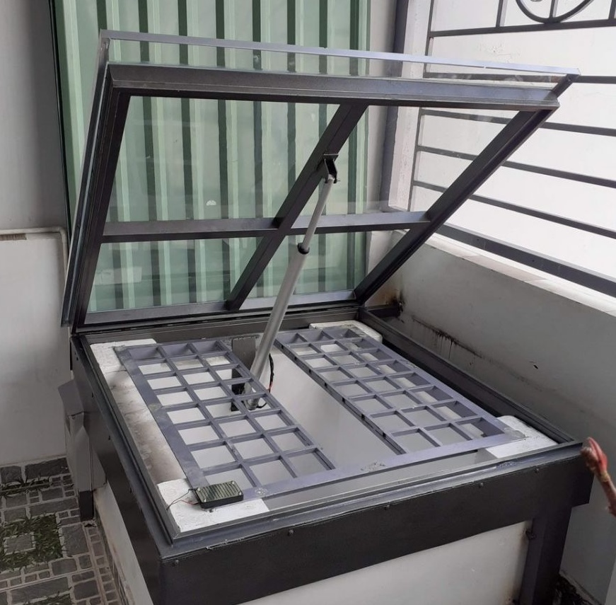 giếng trời tự động