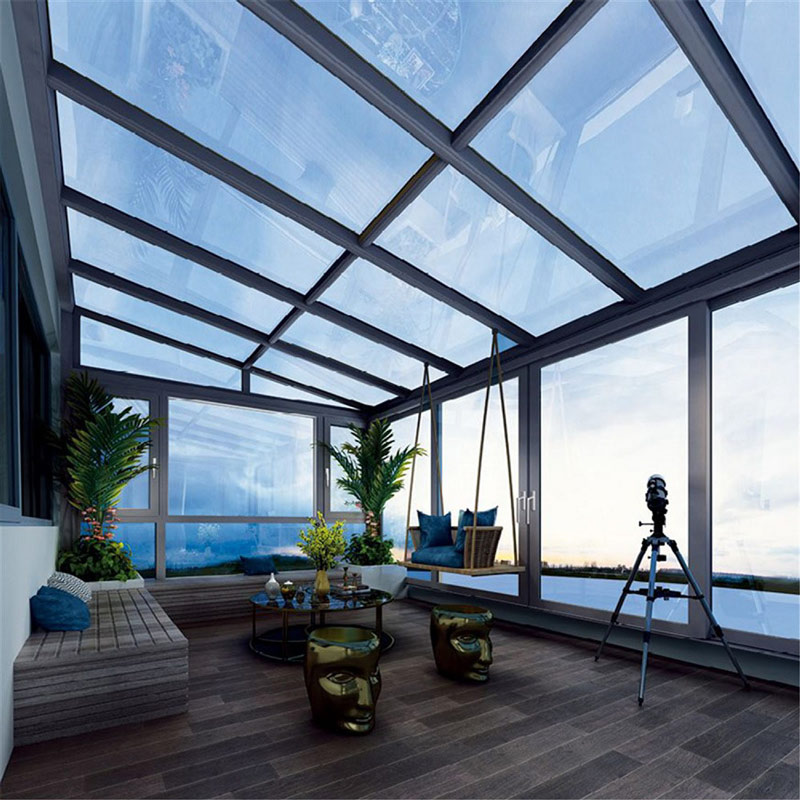 mái canopy kính cường lực