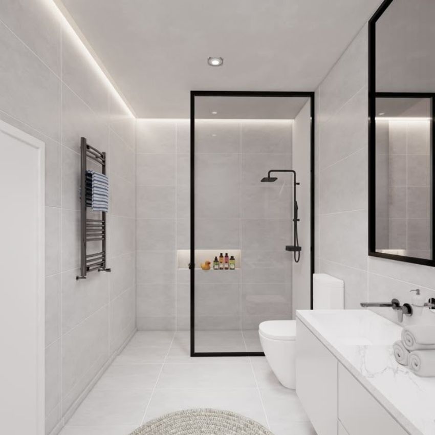 vách kính phòng tắm
