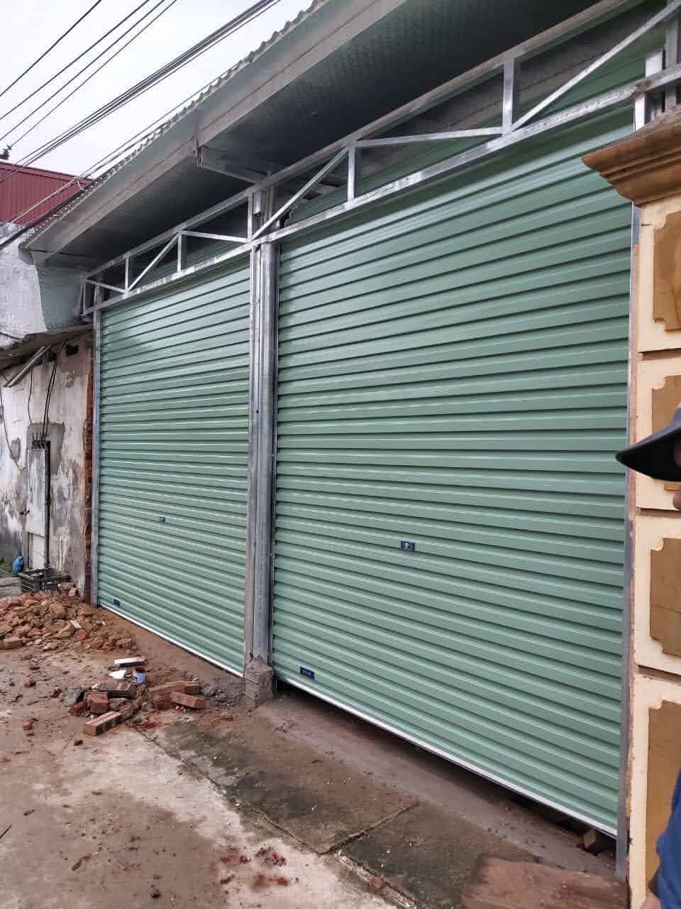 Cấu tạo cửa cuốn kéo tay